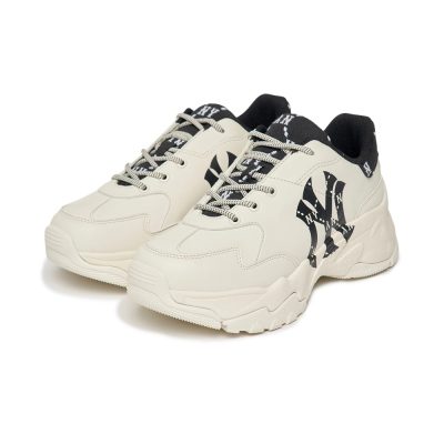 Giày MLB Chunky Diamond Monogram New York Yankees Black