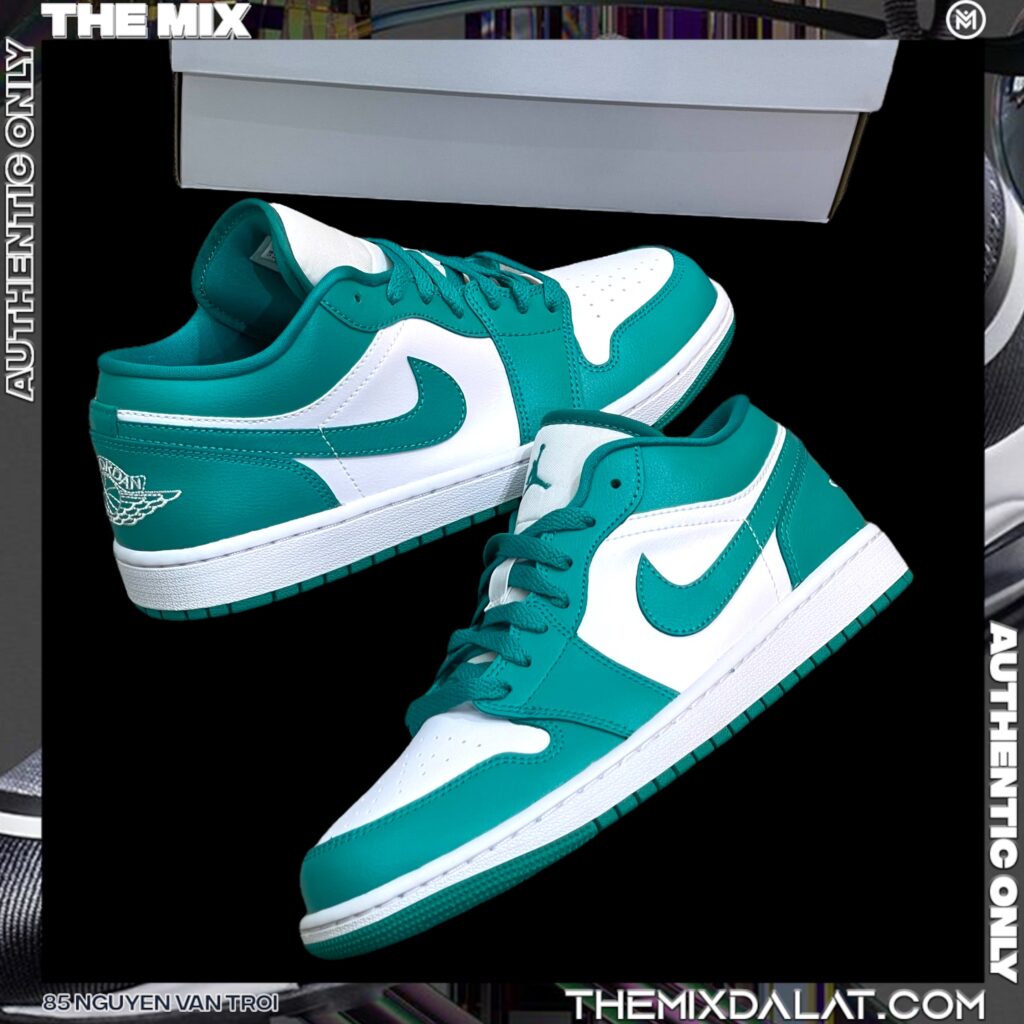 Giày Wmns Air Jordan 1 Low 'Emerald' Giày Wmns Air Jordan 1 Low 'Emerald'