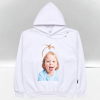 Áo Hoodie Baby Face Apple Hair Boy White Áo BABY FACE APPLE HAIR BOY HOODIE WHITE