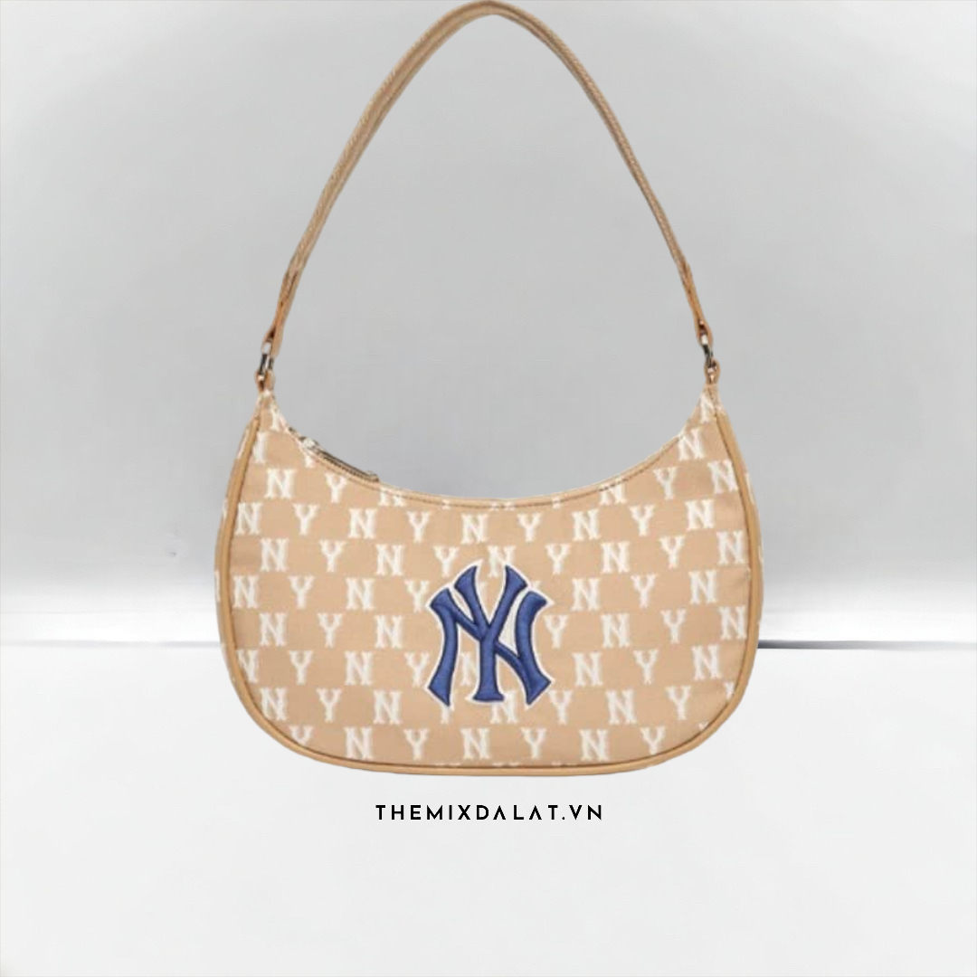 Túi Xách MLB Argyle Monogram Strap Bag Hobo New York Yankees  Tiemsieucapcom Cho cả thế giới dùng hàng hiệu