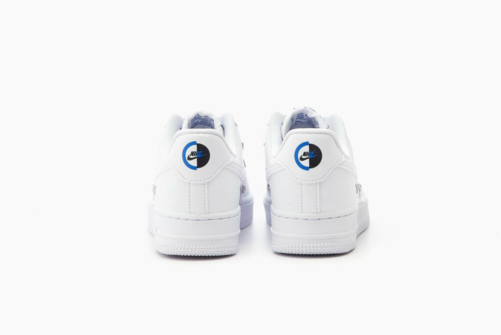 Giày Nike Wmns Air Force 1 Sisterhood White Metallic Silver