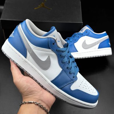 Giày Jordan 1 Low True Blue