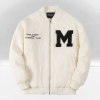 Áo khoác bomber MLB NY White