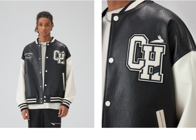 Áo khoác Varsity Jacket CH Year Of Rabbit Áo khoác Varsity Jacket CH Year Of Rabbit