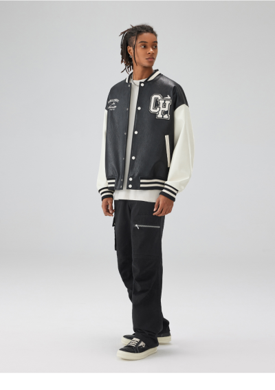 Áo khoác Varsity Jacket CH Year Of Rabbit Áo khoác Varsity Jacket CH Year Of Rabbit