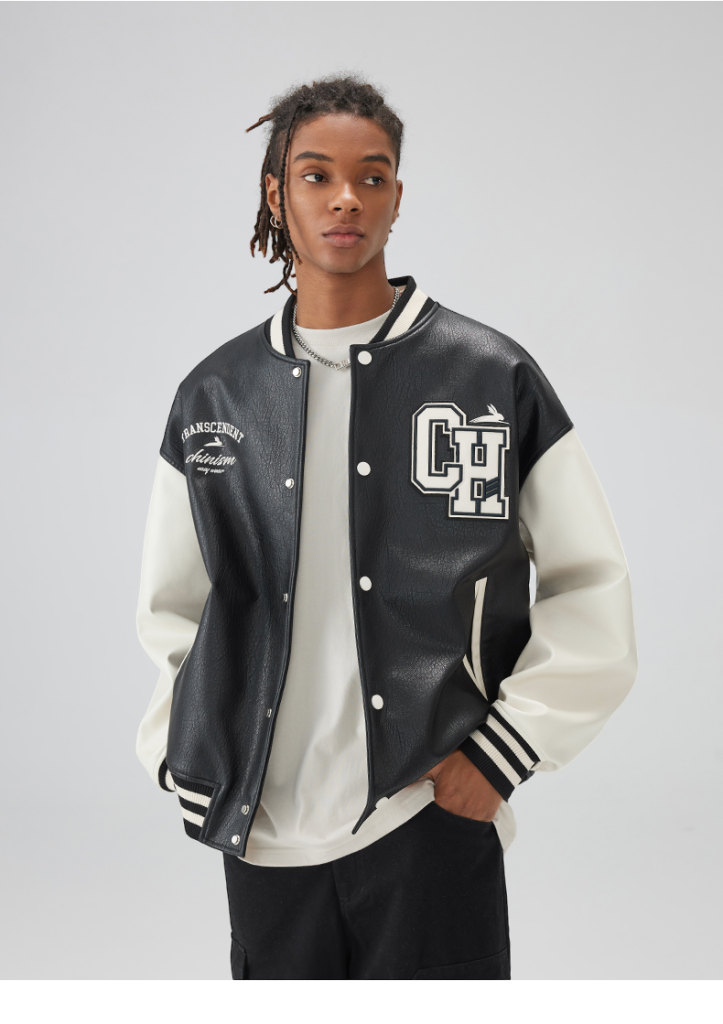 Áo khoác Varsity Jacket CH Year Of Rabbit Áo khoác Varsity Jacket CH Year Of Rabbit