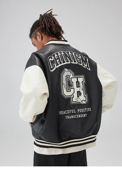 Áo khoác Varsity Jacket CH Year Of Rabbit Áo khoác Varsity Jacket CH Year Of Rabbit