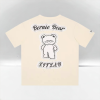 Áo thun gấu LITLAB Patch Bear Beige Áo thun gấu LITLAB Patch Bear Beige