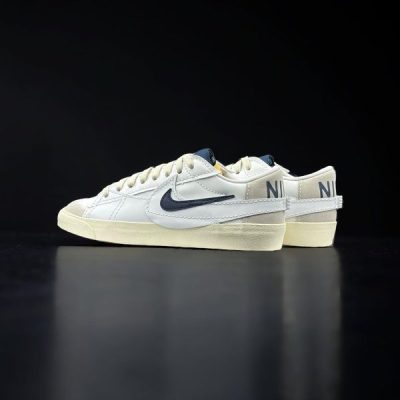 Giày Nike Blazer Low 77 Jumbo SE 'White Midnight Navy'