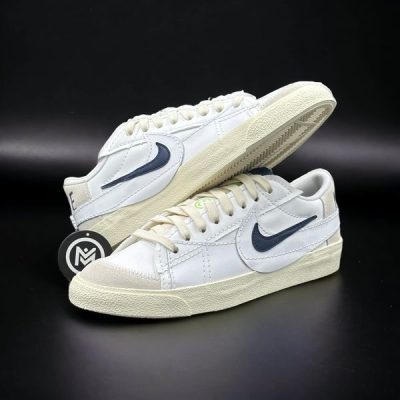 Giày Nike Blazer Low 77 Jumbo SE 'White Midnight Navy'