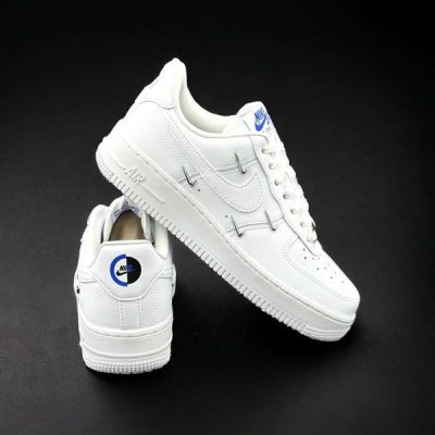 Giày Nike Wmns Air Force 1 Sisterhood White Metallic Silver