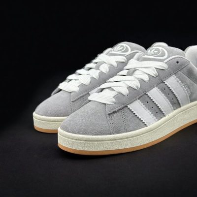 Giày Adidas Originals Campus 00s Suede Grey White Gum Men Unisex Casual -HQ8707