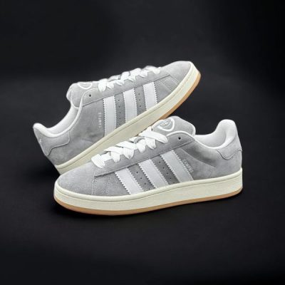 Giày Adidas Originals Campus 00s Suede Grey White Gum Men Unisex Casual -HQ8707