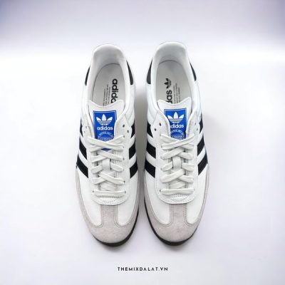 Giày Adidas Samba OG Cloud White Core Black Giày Adidas Samba OG