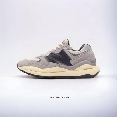 Giày New Balance 57/40 'Grey White Black' Giày New Balance 57/40 'Grey White Black'
