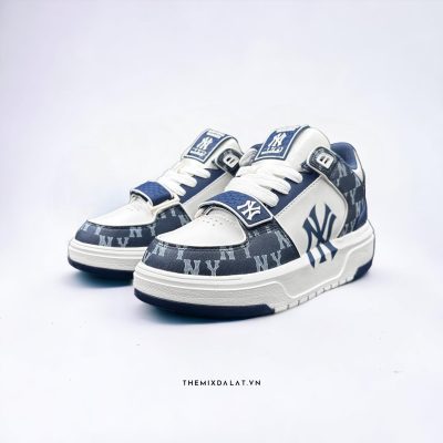 Giày MLB Chunky Liner Mid Denim New York Yankees ‘D.Navy’
