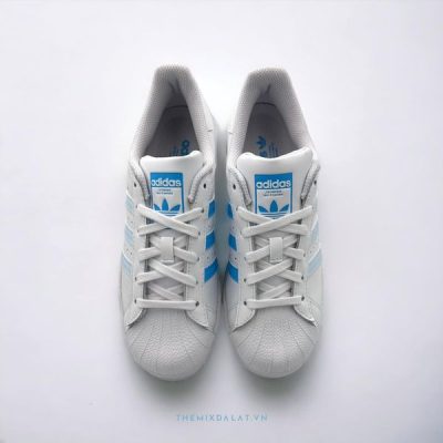 Giày Adidas Originals Superstar White Sky Blue