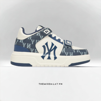 Giày MLB Chunky Liner Mid Denim New York Yankees D.Navy