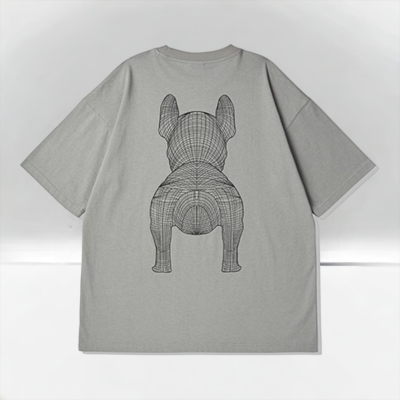 Áo Thun LifeWork Big Radog-Grey Áo Thun LifeWork Big Ladog-Grey