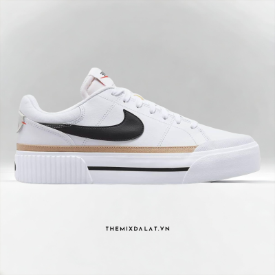 Giày Nike Court Legacy Lift White Black