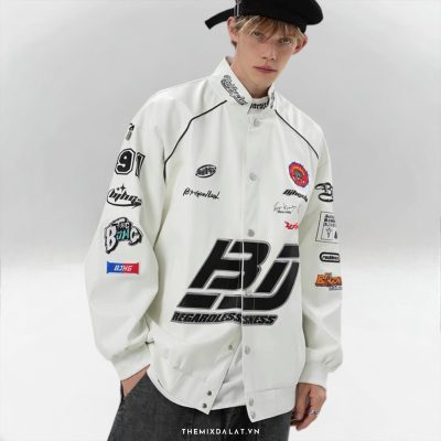 Áo Jacket BJHG Racing Trắng Áo Jacket BJHG Racing Trắng