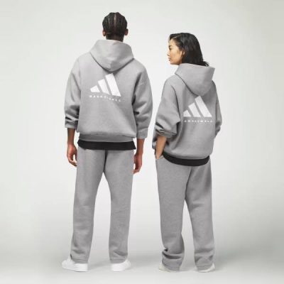Áo Adidas Basketball Hoodie - Grey Áo Adidas Basketball Hoodie - Grey
