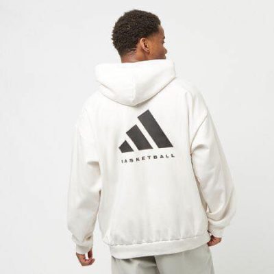 Áo Adidas Basketball Hoodie - White Áo Adidas Basketball Hoodie - White