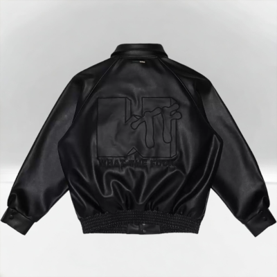 Áo Khoác Da Antidoteworldwide Đen