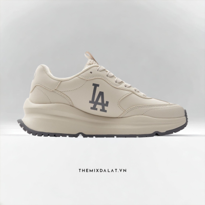 Giày MLB Korea Chunky Runner Basic LA Dodgers Ivory