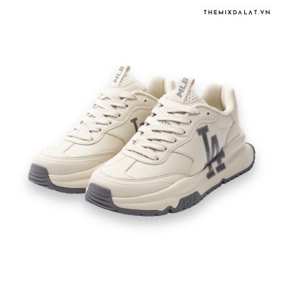 Giày MLB Korea Chunky Runner Basic LA Dodgers Ivory Giày MLB Korea Chunky Runner Basic LA Dodgers Ivory