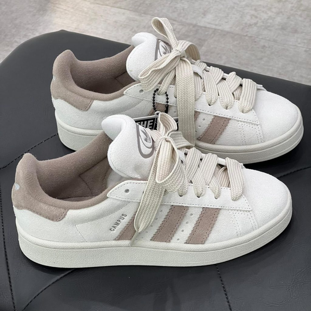 Giày Adidas Originals Campus 00S Chalk White Brown Giày Adidas Originals Campus 00S Chalk White Brown