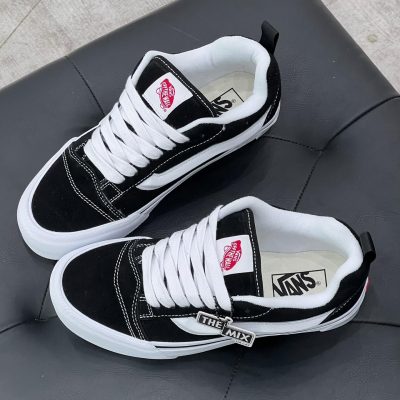 Giày Vans Knu Skool Black White