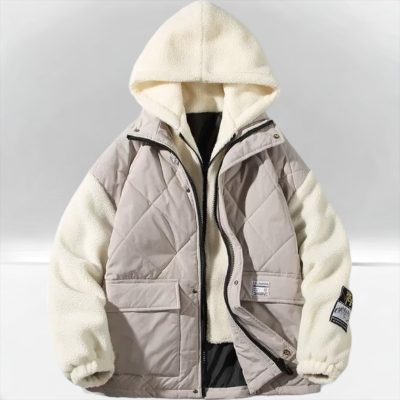 Áo Phao CALINANNA Lông Grey