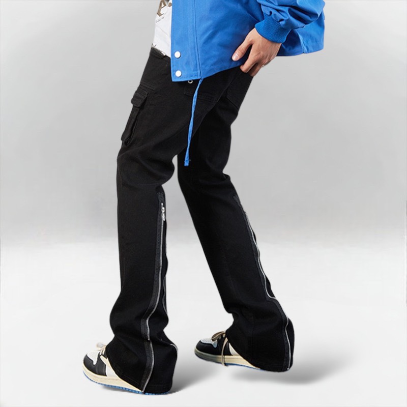 Quần Zip Sau Đen Quần Zip Sau Đen - Ảnh 5