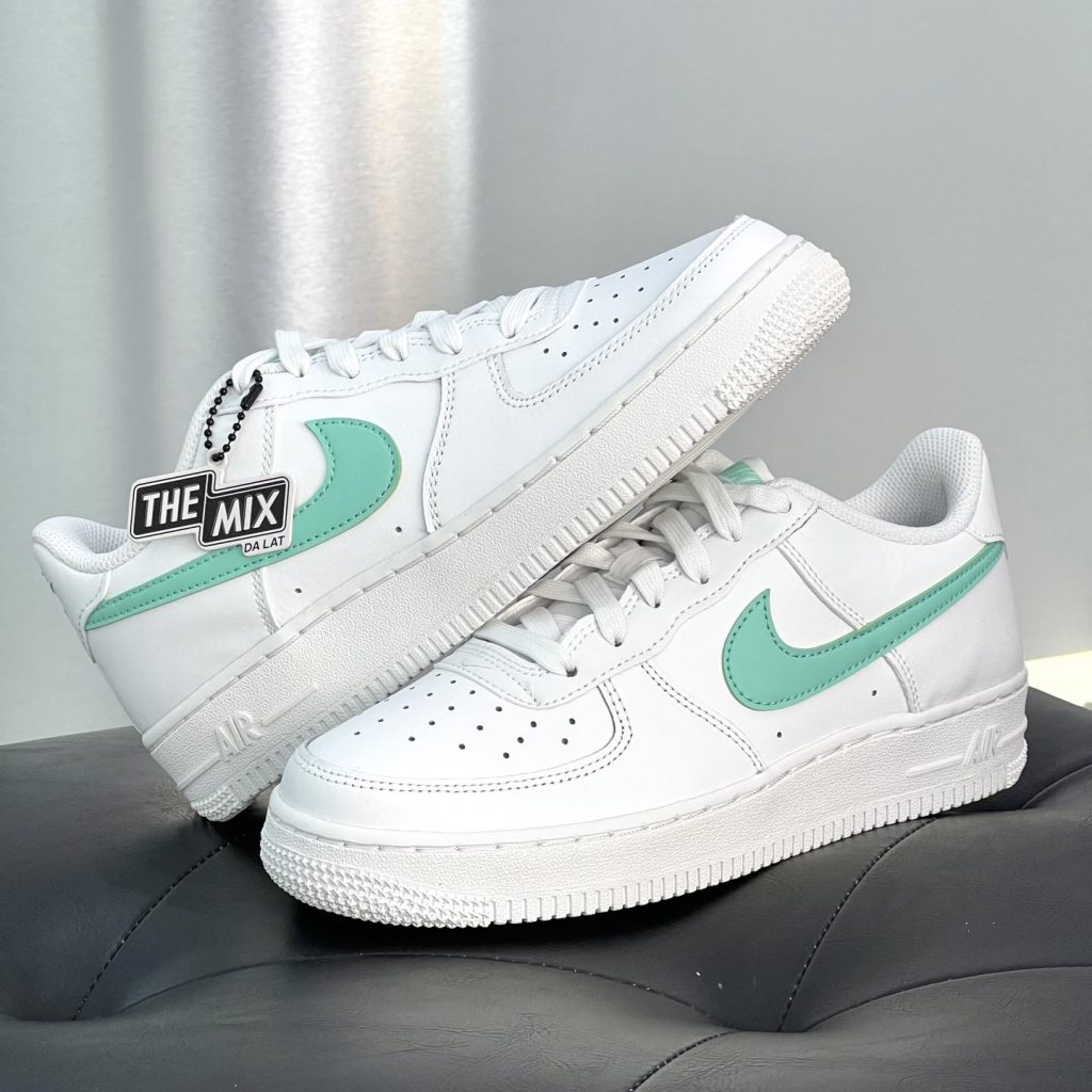 Giày Nike Air Force 1 Summit White Emerald Rise - themixdalat.vn