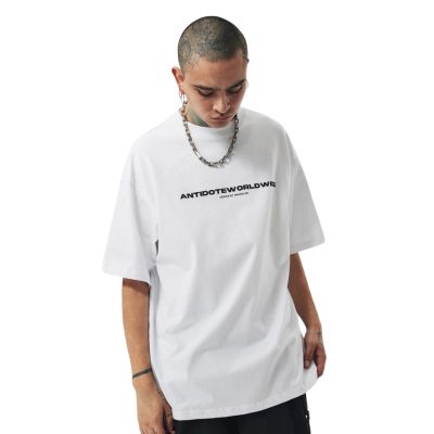 Áo Thun Antidote Modern Minimalism White