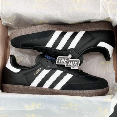Giày Adidas Samba OG Black Gum Giày Adidas Samba OG Black Gum
