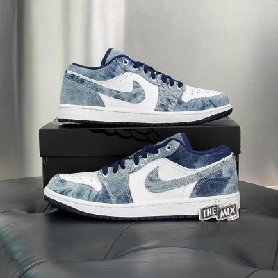Giày Nike Air Jordan 1 Low Washed Denim Giày Nike Air Jordan 1 Low Washed Denim