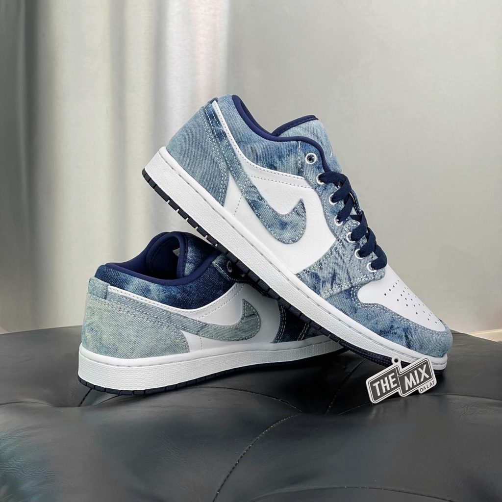 Giày Nike Air Jordan 1 Low Washed Denim Giày Nike Air Jordan 1 Low Washed Denim