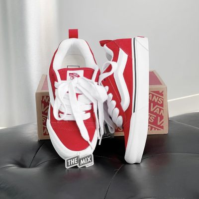 Giày Vans Knu Skool Red Giày Vans Knu Skool Red