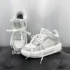 Giày MLB Chunky Liner Mid Monogram NY Grey