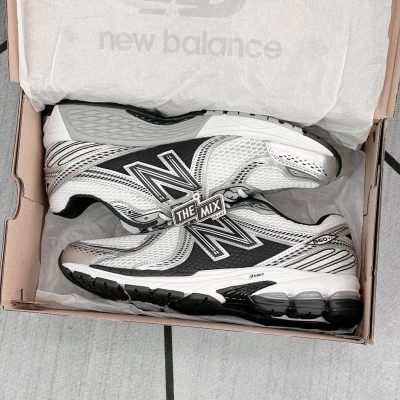 Giày New Balance 860v2 White Silver Giày New Balance 860v2 White Silver