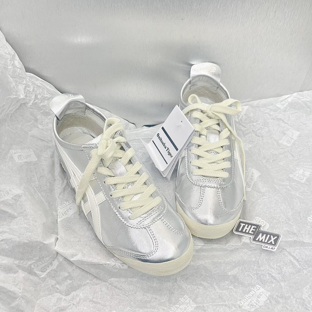 Giày Onitsuka Tiger Mexico 66 Silver Off White Giày Onitsuka Tiger Mexico 66 Silver Off White