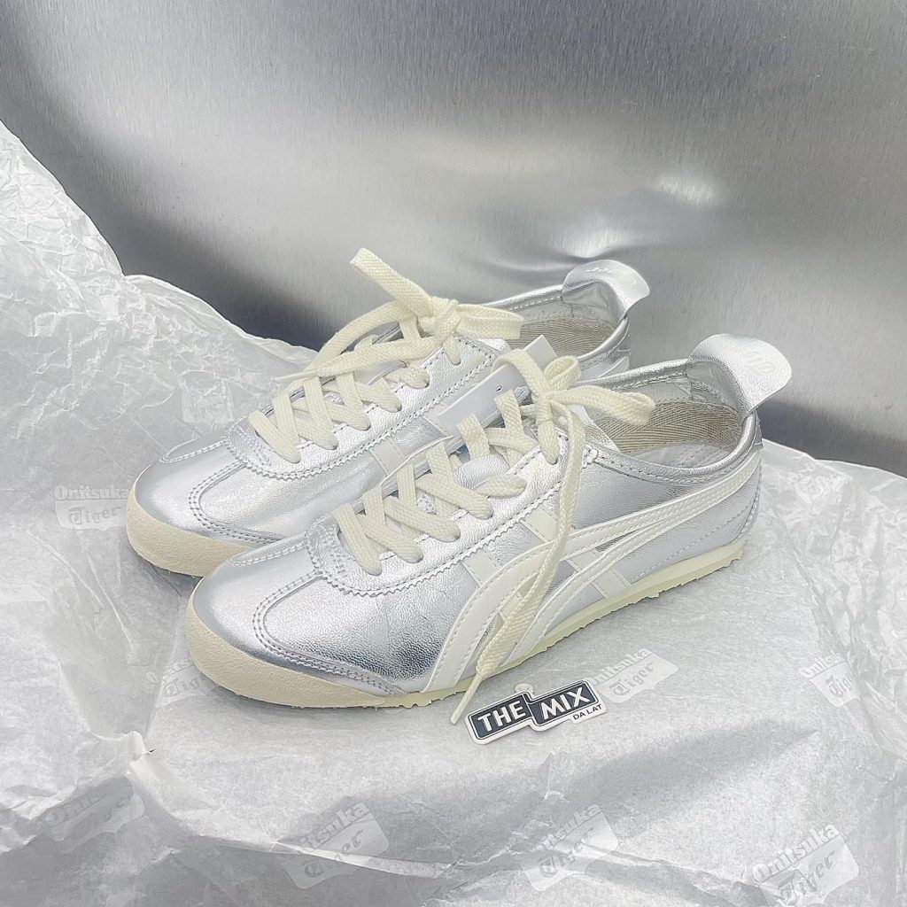 Giày Onitsuka Tiger Mexico 66 Silver Off White Giày Onitsuka Tiger Mexico 66 Silver Off White