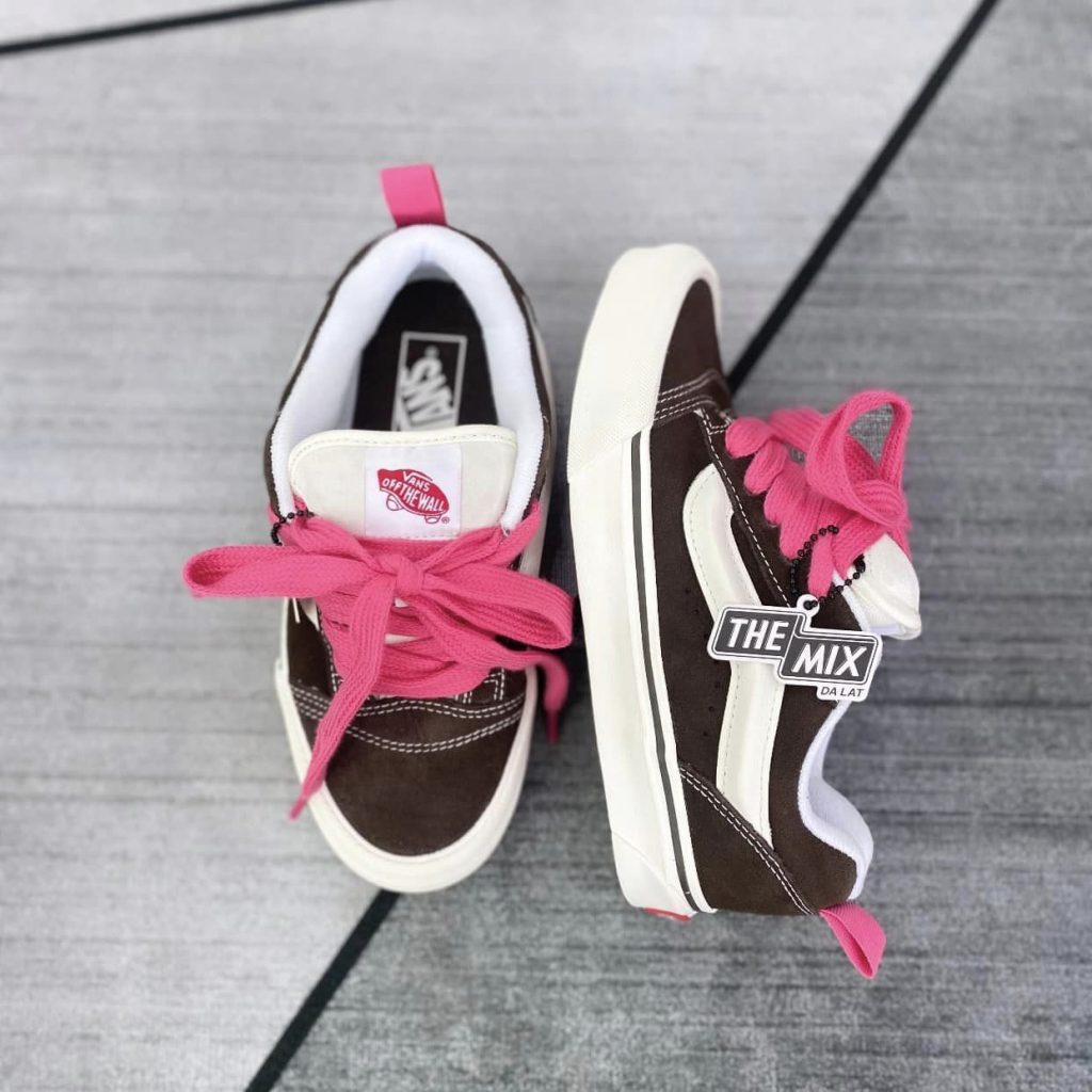 Giày Vans Knu Skool Retro Brown True White Giày Vans Knu Skool Retro Brown True White