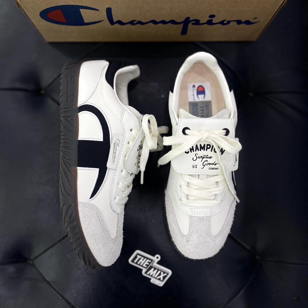 Giày Champion Essentials Champ T-Trainer White Black Giày Champion Essentials Champ T-Trainer White Black