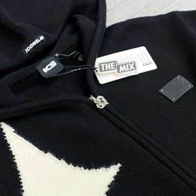 Knit Hoodie Iconslab Star