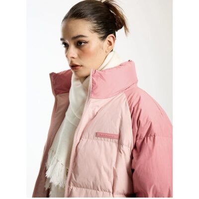 Puffer Jacket Iconlabs Pink Puffer Jacket Iconlabs Pink