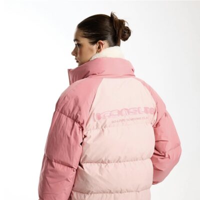 Puffer Jacket Iconlabs Pink Puffer Jacket Iconlabs Pink