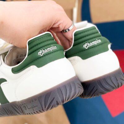 Giày Champion Essentials Champ T-Trainer White Green